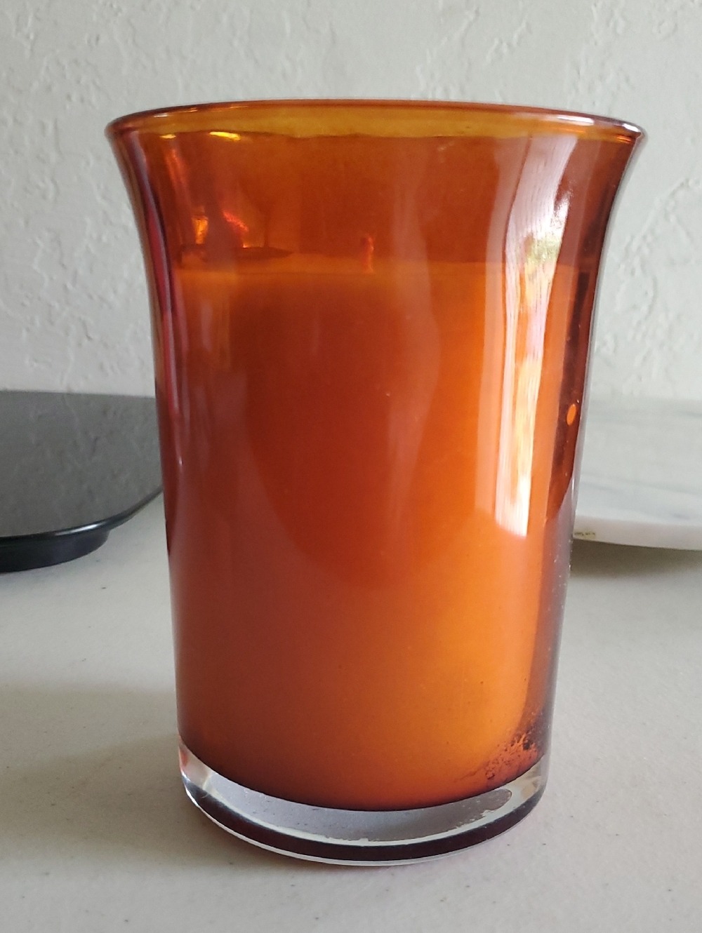 Warm Cinnamon Pumpkin Scent 24 oz Jar Candle Celebrating Home New soy blend wax - Picture 5 of 14